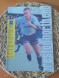PRESTON NORTH END V DARLINGTON 6 NOV 93 DIV 3 PROGRAMME - Picture 1 of 2