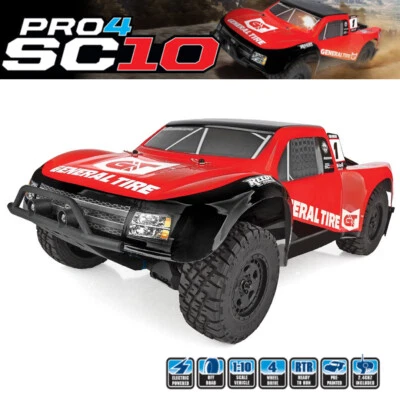 Associated 20531 1/10 Pro4 SC10 General Tire Brushless Off-Road 4WD RTR Truck - Image 1 of 4
