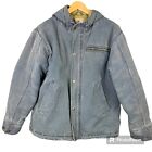 Territory Ahead Large Heavy Canvas Work Jacket Men L  Zip-up Hooded & Pockets