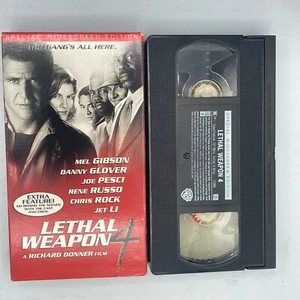 Lethal Weapon 4 (1998), VHS Movie, Warner Home Video (1999), R. Donner - Picture 1 of 2