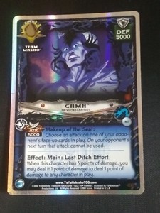 Yu Yu Hakusho TCG CCG Gama Devoted Artist R67 1st Edition Exile Foil Card
