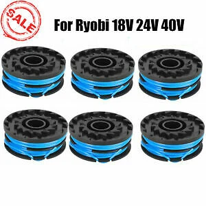 24 Replacement Spools For Ryobi One+ 18/24/40V String Trimmer Line AC14RL3A - Image 1 of 2