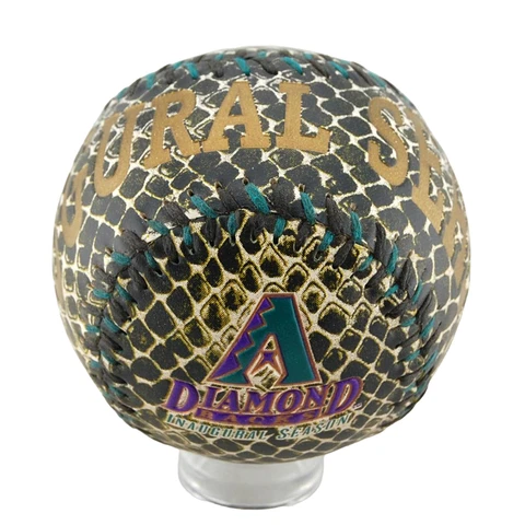 1998 Arizona Diamondbacks Inaugural Season Snake Skin Print Baseball DBacks MLB Cover