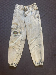 Vintage 80/90s Canyon River Blues Stonewashed Jogger Jeans Size 10 100% Cotton - Picture 1 of 8