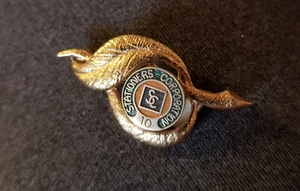 Stationers Corporation 10 Year Pin - Picture 1 of 3