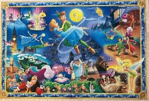 Disny Peter Pan Dream Story 1000 Teile Puzzle gebraucht ohne Karton - Bild 1 von 3
