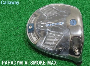 New Callaway Paradym Ai Smoke MAX 10.5 Driver HEAD ONLY Right Handed Golf JP - Picture 1 of 7