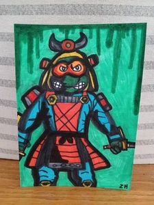 Drawing TMNT Michelangelo Samurai Adventure Haulathon Neca Teenage Mutant Ninja - Picture 1 of 1