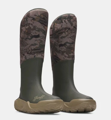 Botas impermeables Under Armour UA Mud Freak Forest camufladas talla 12 para hombre 6000821-310 Foto 1 de 4