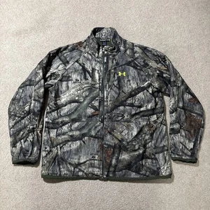 Under Armour Infrared Scent Control Camo Rut Jacket Mossy Oak Treestand 2XL - Picture 1 of 7
