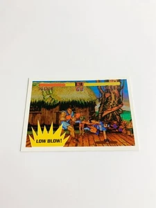Low Blow 1993 Topps Street Fighter 2 II Card # 32 - Picture 1 of 2