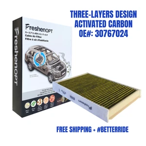 FreshenOPT 3-Layer Cabin Filter for Volvo S60 S80 V60 XC70 OE: 30767024 CF10435 - Bild 1 von 8