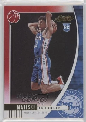 2019-20 Panini Absolute Memorabilia Red /199 Matisse Thybulle #74 Rookie RC - Image 1 of 2