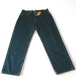 Levis 550 Relaxed Fit Jeans Mens 38x32 Blue Denim Tapered Leg 00550-4886 NWT - Picture 1 of 9