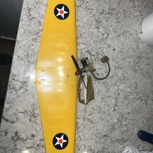 Cox PT-19 Wing with Decals - used with motor w/ string controller  - Picture 1 of 4