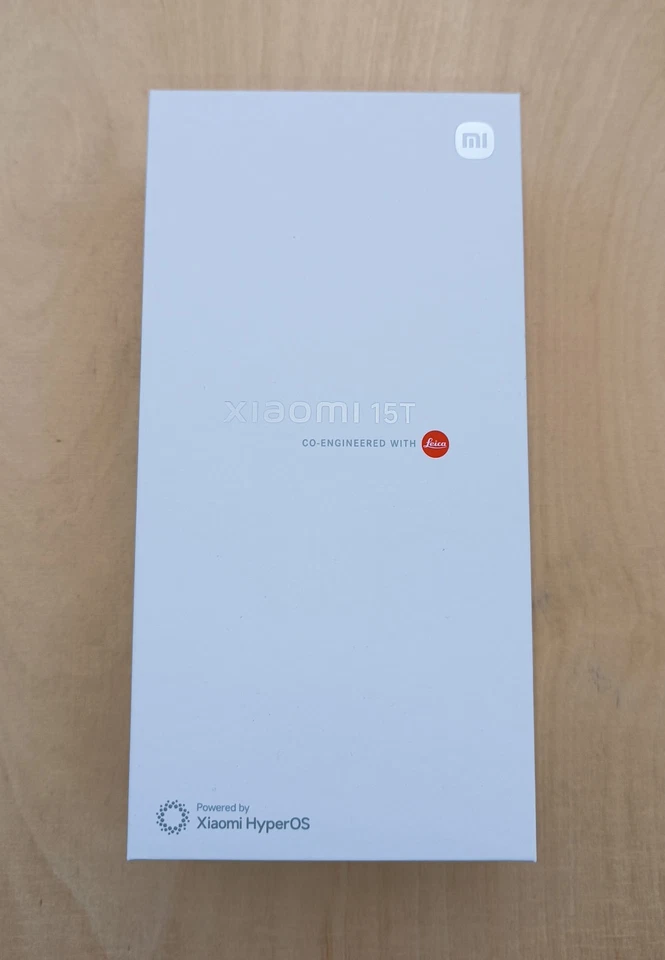 Xiaomi 15T 5G mit 12 GB RAM + 256 GB ROM schwarz - NEU & versiegelt - Bild 1 von 3