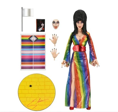 Figura de juguete vestida Elvira Over the Rainbow 8" NECA 72009 Foto 1 de 2