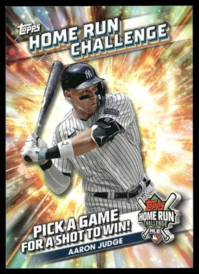 Aaron Judge 2024 Topps Home Run Challenge (Series One) #HRC-17 New York Yankees - Image 1 of 2