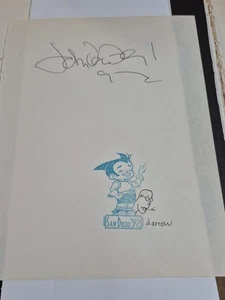Geof Darrow Rusty 1992 SDCC Comic Original Sketchbook Art San Diego Comic Con - Picture 1 of 3