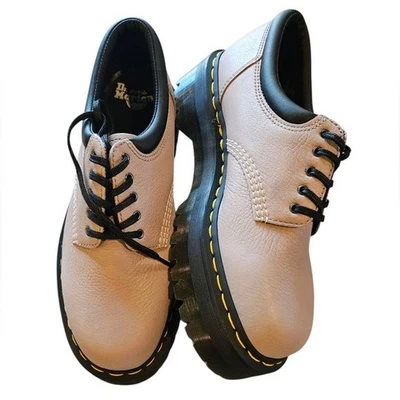 Dr Martens 8053 Quad Vintage Taupe Pisa Platform Derby Shoes NEW Womens Size 11 - Image 1 of 4