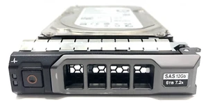 Gen13 - Dell 6TB 7.2K SAS 3.5" 12Gbps Drive for R330 R430 R530 R630 R730 & more - Picture 1 of 2