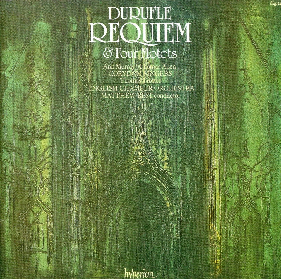 Duruflé: Requiem & Four Motets / Murray · Allen · Corydon Singers · Matthew Best - Image 1 of 3