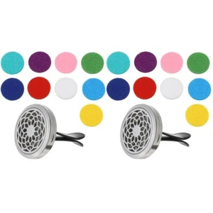 2 Pack Auto-Aromatherapie-Clip Auto-Duftdiffusor-Clip Duftperle - Bild 1 von 12