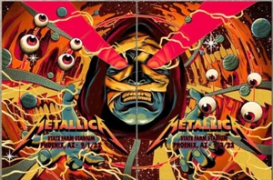 Metallica Phoenix Arizona AZ Pedro Correa 2023 AP Set Kunst Poster Druck - Bild 1 von 1