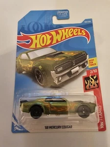 Hot Wheels 2019 Super Treasure Hunt '68 Mercury Cougar STH π₯ FREE S/H - Picture 1 of 3