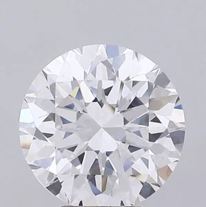 5 CT Round Cut Lab Grown Diamond for Engagement Ring | IGI Certified - Picture 1 of 2