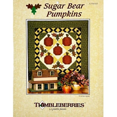 Thimbleberries Sugar Bear Pumpkins Quilt Pattern LJ92327 by Lynette Jensen - Image 1 of 4