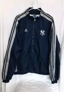 Adidas New York Yankees Track Warm Up Jacket Men's Size Large- NEW - L8 - Picture 1 of 5
