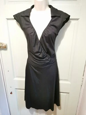 Ed Hardy NWT Women’s Size XS Black Skull Bodycon Dress Sleeveless Casual Jersey - image 1 of 4