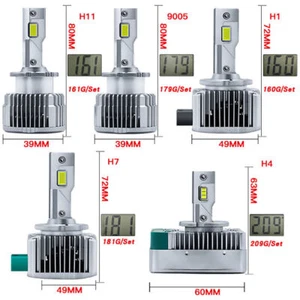 1PCS D1S D3S D5S LED Headlight Replace HID Xenon Hi/Lo Beam 6000K White Bulb - Picture 1 of 72