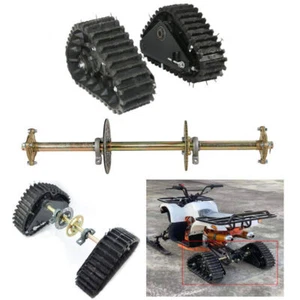Go Kart ATV Snow Sand Tracks Snowmobile 32" 810mm Rear Axle Track Assembly Kit - Picture 1 of 11