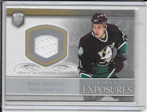 2006-07 Be A Player Portraits Ryan Getzlaf First Exposures maillot