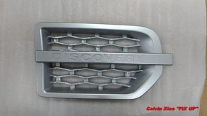 MIT SILVER SIDE VENT GRILLE FOR LAND ROVER L319 DISCOVERY 3 2004-2009 - Picture 1 of 4