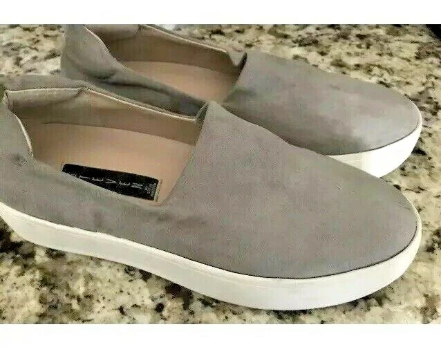 Talla 8.5 STEVE BY STEVEN MADDEN Mujer Hilda Gris Sin Cordones Tenis Zapatos Plataforma Foto 1 de 4