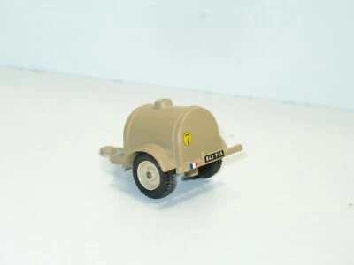 SOLIDO Rimorchio Cuve Tonne A Acqua Militare Esercito Francese Sabbia - Immagine 1 di 2