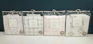 Living Textiles Baby Cotton Poplin Crib Fitted Sheet - NEW - Picture 1 of 10