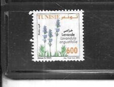 TUNISIA SC# 1384 2005 FLOWERS COMMEMORATIVE VF USED STAMP