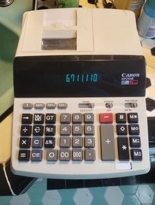 Canon MP25D-3 Desktop Printing Calculator - Beige - Picture 1 of 3