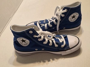 Zapatos de caña alta Converse Chuck Taylor talla M6/W8 All-Star azul lona 164028F  - Imagen 1 de 11