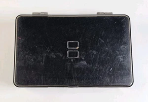 Nintendo DS Lite Plastic Carrying Case Black Storage 24+ Games Double Decker  - Picture 1 of 8