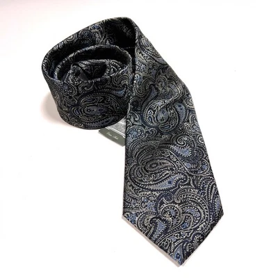 Daniel Cremieux Paisley Neck Tie 100% Silk Archive Collection Mantero Italy - Image 1 of 4