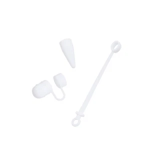 Silicone Protective Cover Pencil Tip Cover Cable Adapter Tether - Afbeelding 1 van 12