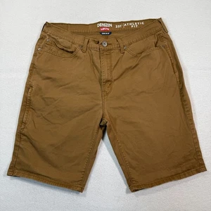 Denizen Shorts Men 36 Brown Athletic Fit Casual Stretch Chino Summer Levi’s - Picture 1 of 10