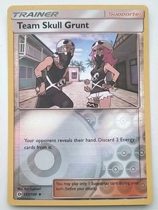 Team Skull Grunt 2017 Reverse Holo Pokémon Card No 133/149  - Picture 1 of 1