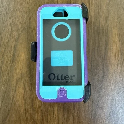 OtterBox Apple iPhone 5 Defender Series Case and Holster - Purple/Teal - Image 1 of 4