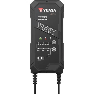 Yuasa Smart Charger YCX6 9-stufig für Motorradbatterien 6/12V 6A - Bild 1 von 1